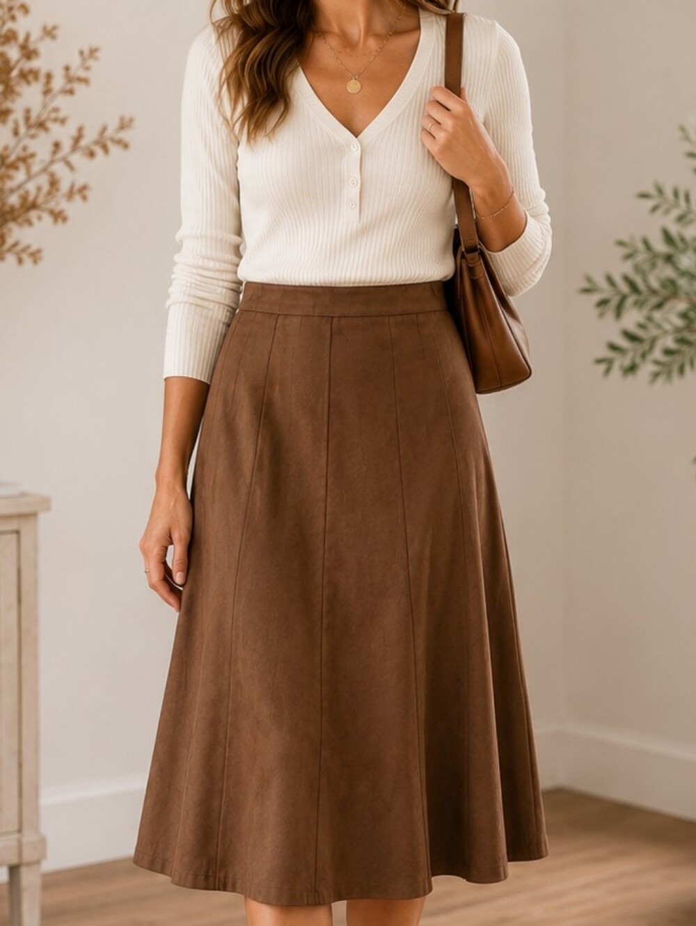 JONES WEAR A-LINE SKIRT